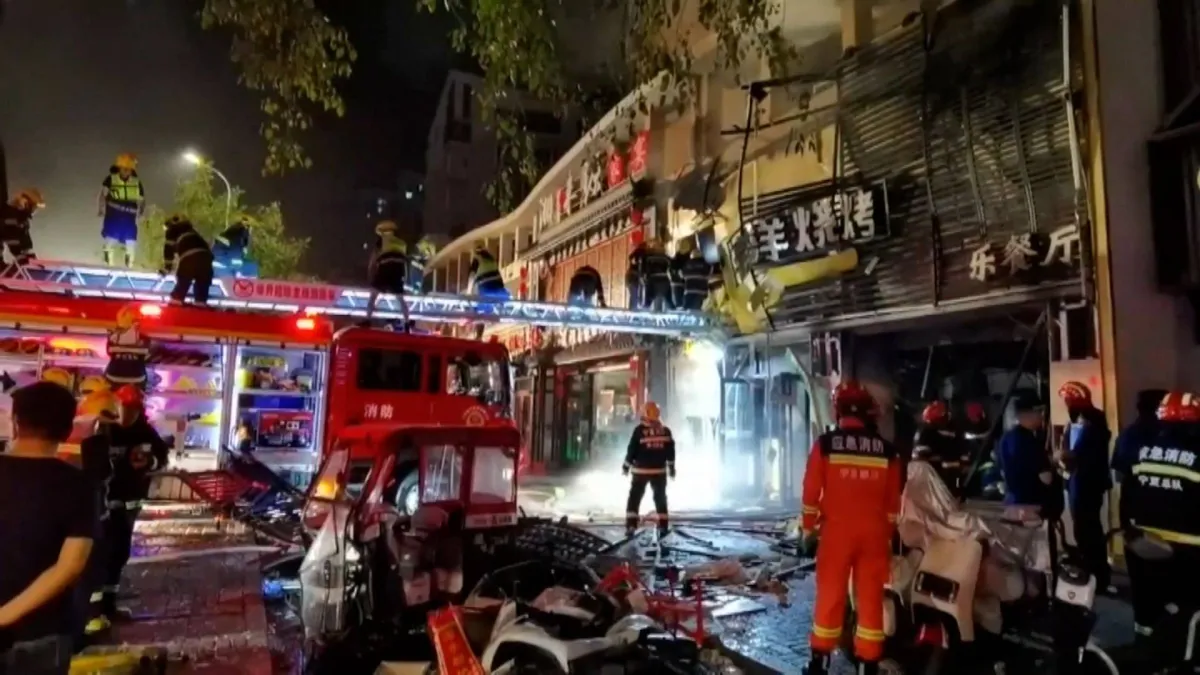22 قتيلاً في حريق بمطعم شمال شرقي الصين