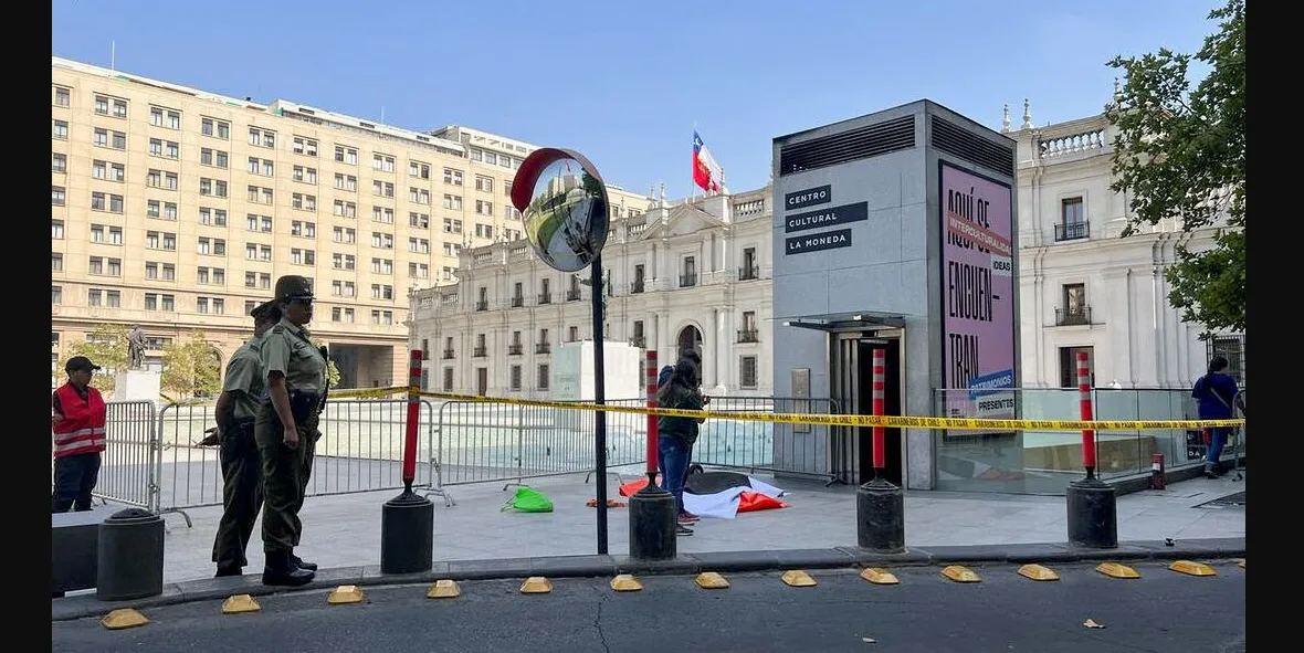 إخلاء القصر الرئاسي في تشيلي بسبب تهديد غاز